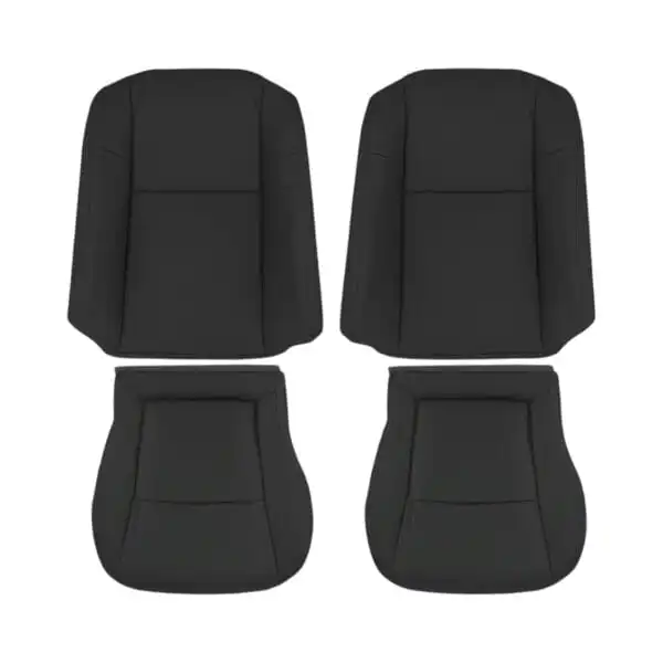 Honda Pilot (1ère génération) 2003-2005 Housse de siège de remplacement en cuir noir pour le conducteur et le passager (haut et bas) Honda Pilot 2003-2005 - Housse de siège de remplacement OEM