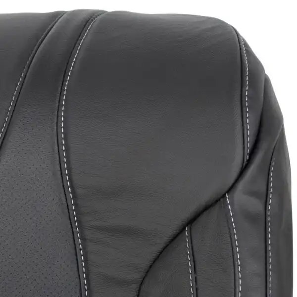 acura-rdx-perforated-leather-2019-2025-ebony-front-driver-or-passenger-top-close-view-oem-replacement-seat-cover Acura RDX 2019-2025 | OEM-Replacement Seat Cover