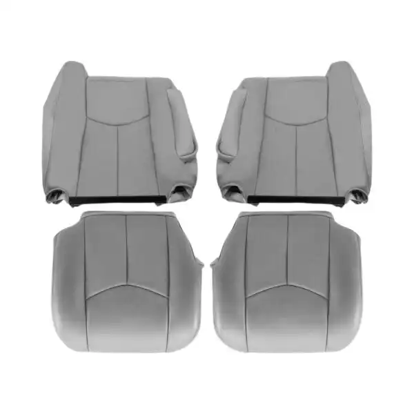 cadillac-escalade-2003-2006-pewter-gray-front-driver-and-passenger-top-and-bottom-oem-replacement-seat-cover2 Cadillac Escalade 2003-2006 | OEM-Replacement Seat Cover