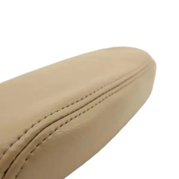 ford-excursion-2000-2001-medium-parchment-tan-front-armrest-oem-replacement-seat-cover-close-view Ford Excursion 2000-2001 - Housse d'accoudoir de remplacement OEM