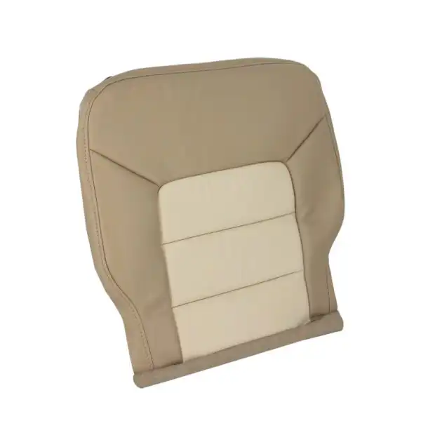 ford-expedition-eddie-bauer-leather-2003-2006-tan-medium-parchment-et-tan-light-parchment-passenger-bottom-oem-replacement-seat-cover-3 Ford Expedition Eddie Bauer 2003-2006 - Housse de siège de remplacement OEM