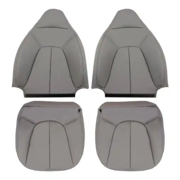 ford-expedition-cuir-1997-2002-medium-graphite-avant-conducteur-et-passager-top-et-bottom-oem-replacement-seat-cover Ford Expedition XLT 1997-2002 - Housse de siège de remplacement OEM