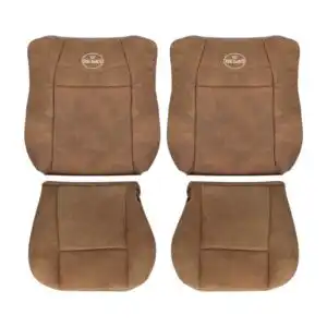 ford f150 king ranch 2001 2003 castano front driver and passenger top and bottom oem replacement seat cover3