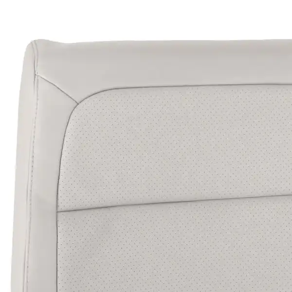 ford-flex-perforated-leather-2009-2019-medium-light-stone-front-driver-or-passenger-top-close-view-oem-replacement-seat-cover Ford Flex 2009-2019 | OEM-Replacement Seat Cover