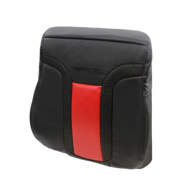 ford-raptor-cuir-et-tissu-authentiques-avec-empiècements-en-cuir-synthétique-perforé-2010-2014-2-tons-noir-orange-conducteur-haut-de-gamme-remplacement-OEM-housse-de-siège-1 Ford F-150 Raptor 2010-2014 - Housse de siège de remplacement OEM
