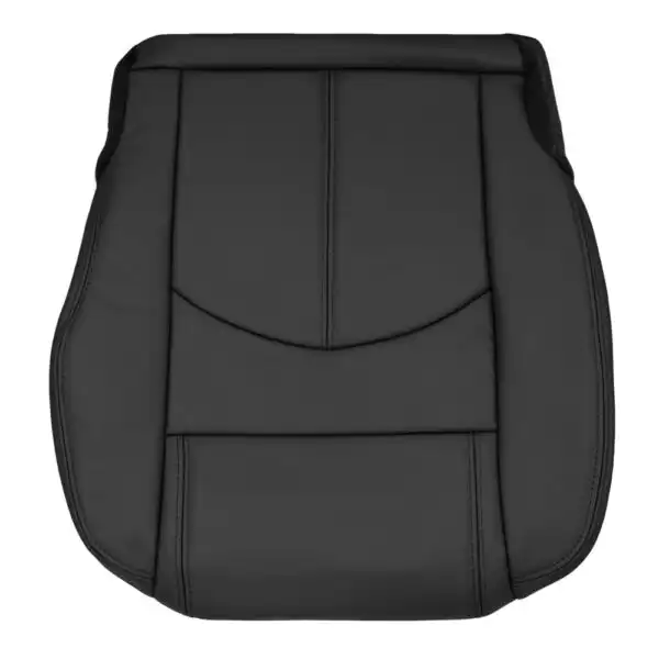 gmc-acadia-leather-2013-2016-ebony-black-front-driver-bottom-oem-replacement-seat-cover GMC Acadia 2013-2016 (2-Panel) | OEM-Replacement Seat Cover