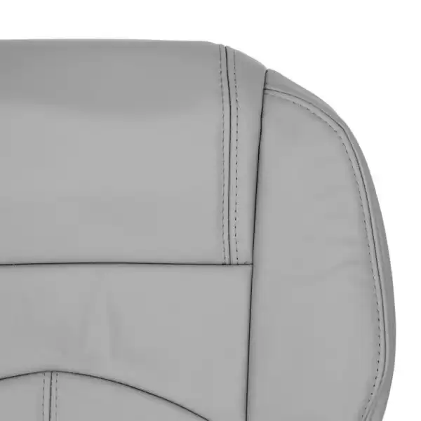 gmc-acadia-leather-2013-2016-light-titanium-front-driver-or-passenger-bottom-close-view-oem-replacement-seat-cover GMC Acadia 2013-2016 (2-Panel) | OEM-Replacement Seat Cover