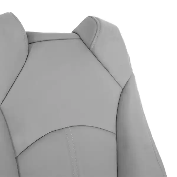 gmc-acadia-leather-2013-2016-light-titanium-front-driver-or-passenger-top-close-view-oem-replacement-seat-cover GMC Acadia 2013-2016 (2-Panel) | OEM-Replacement Seat Cover