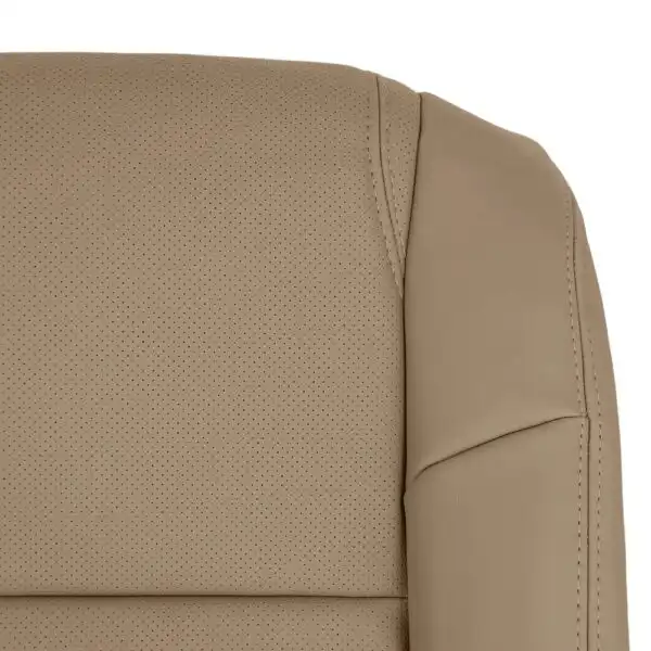 honda-pilot-perforated-leather-2003-2005-saddle-front-driver-or-passenger-top-close-view-oem-replacement-seat-cover Honda Pilot 2003-2005 - Housse de siège de remplacement OEM
