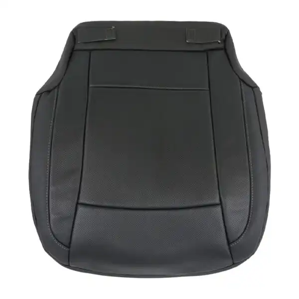 hyundai-genesis-perforated-leather-2009-2014-negro-pasajero-frontal-inferior-vista-superior-oem-reemplazo-asiento-cubierta Hyundai Genesis Sedan 2009-2014 | Funda de asiento de recambio OEM