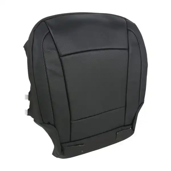 hyundai-genesis-perforated-leather-2009-2014-negro-pasajero-frontal-fondo-oem-reemplazo-asiento-cubierta-2 Hyundai Genesis Sedan 2009-2014 | Funda de asiento de recambio OEM