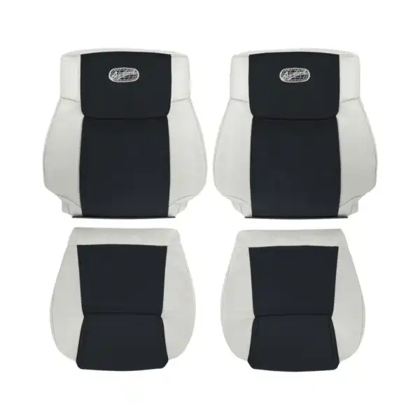 jeep-commander-overland-cuir-2006-2010-2-tone-gray-avant-conducteur-et-passager-top-et-bottom-oem-replacement-seat-cover2 Jeep Commander Overland 2006-2010 - Housse de siège de remplacement OEM