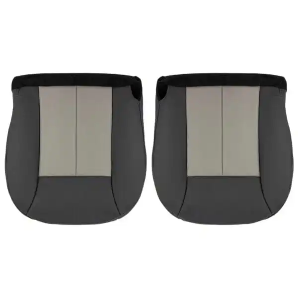 jeep-grand-cherokee-cuir-2003-2004-2-ton-obscur-et-clair-gris-avant-conducteur-et-passager-fonds-oem-remplacement-de-siège Jeep Grand Cherokee 2003-2004 - Housse de siège de remplacement OEM