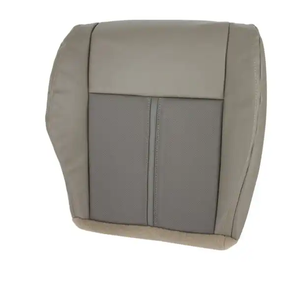 jeep-grand-cherokee-cuir-perforé-2006-2007-2-tone-light-graystone-dark-khaki-front-driver-bottom-oem-replacement-seat-cover-3 Jeep Grand Cherokee 2006-2007 - Housse de siège de remplacement OEM