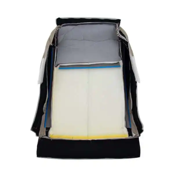 jeep-liberty-limited-cuir-perforé-2009-2012-ardoise-grise-conducteur-ou-passager-au-fond-de-la-vue-oem-remplacement-de-siège Jeep Liberty Limited 2009-2012 - Housse de siège de remplacement OEM