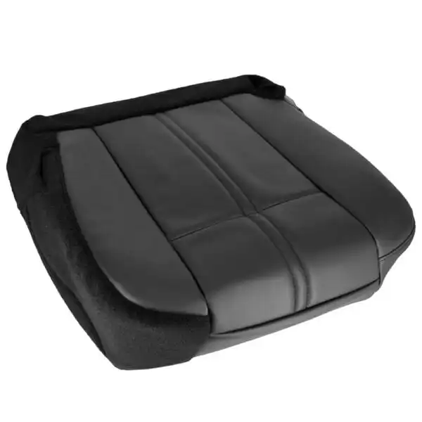 jeep-wrangler-tj-leather-2003-2006-dark-slate-passenger-bottom-oem-replacement-seat-cover-1 Jeep Wrangler TJ 2003-2006 - Housse de siège de remplacement OEM