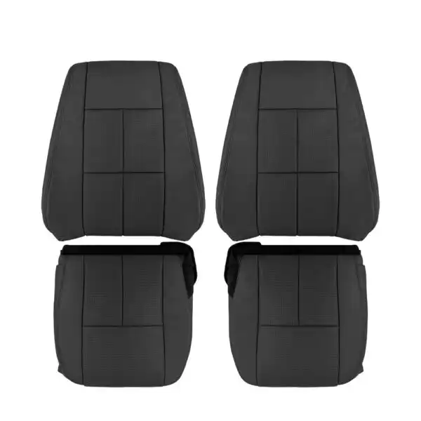 lincoln-zephyr-cuir-perforé-2006-2009-foncé-anthracite-avant-conducteur-et-passager-haut-et-bas-oem-remplacement-de-siège Lincoln Zephyr 2006-2009 - Housse de siège de remplacement OEM