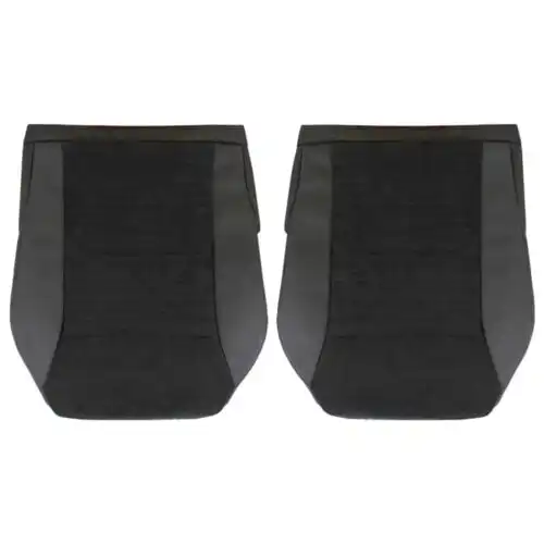 mercedes-benz-cla250-cla45-amg-piel-con-insertos de gamuza-2014-2019-negro-cubre-asientos de repuesto originales para conductor y pasajero Mercedes-Benz CLA45 2014-2019 | Funda de asiento de recambio OEM