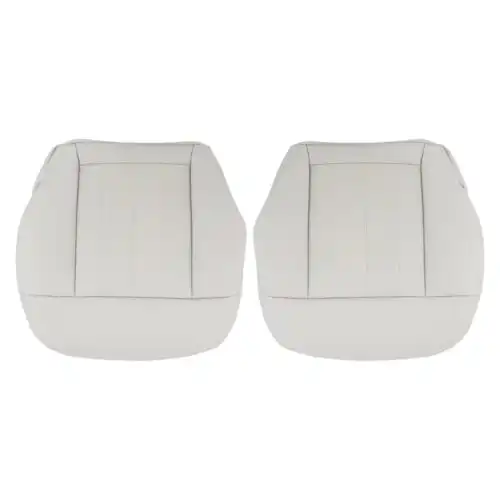 mercedes-benz-e550-e350-perforated-synthetic-leather-2014-2016-light-gray-front-driver-and-passenger-bottoms-oem-replacement-seat-cover Mercedes-Benz Clase E E350 2014-2016 | Funda de asiento de recambio original