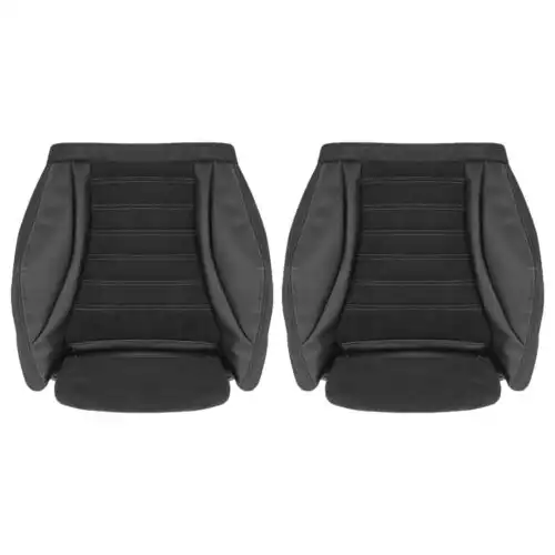 mercedes-benz-glc-piel-con-inserciones de gamuza-2016-2021-negro-inferior-delantero-del conductor-y-pasajero-cubre-asientos-de-reemplazo-oem Mercedes-Benz Clase GLC 2016-2021 | Funda de asiento de recambio OEM