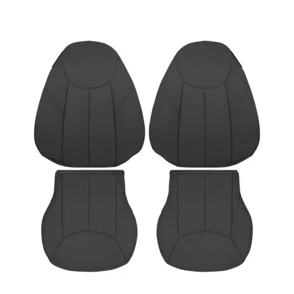 mercedes-benz-r230-sl500-perforated-leather-2003-2007-black-front-driver-and-passenger-top-and-bottom-oem-replacement-seat-cover Mercedes-Benz R230 SL500 2003-2007 | Funda de asiento de recambio OEM