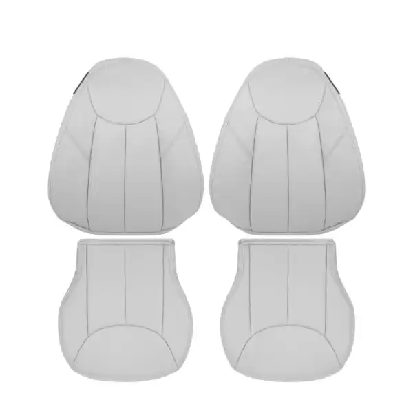 mercedes-benz-r230-sl500-perforated-leather-2003-2007-gray-front-driver-and-passenger-top-and-bottom-oem-replacement-seat-cover Mercedes-Benz R230 SL500 2003-2007 | Funda de asiento de recambio OEM
