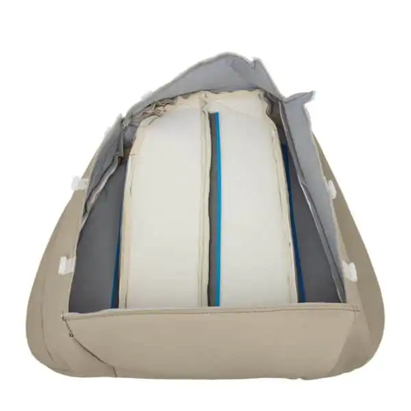 mercedes-benz-sl300-sl320-sl500-sl600-perforated-leather-1990-1995-beige-front-driver-or-passenger-top-inside-out-view-oem-replacement-seat-cover Mercedes-Benz SL300 1990-1995 | Funda de asiento de recambio OEM