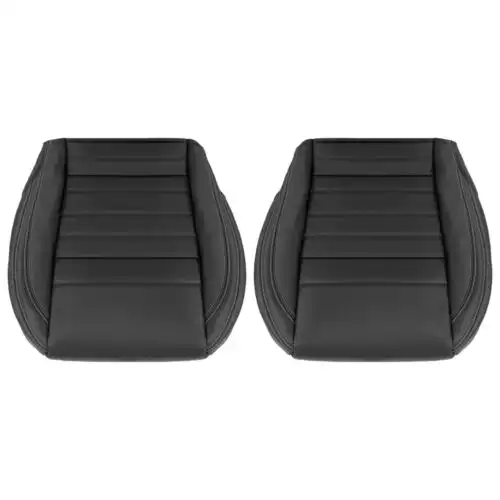 mercedes-benz-x-class-piel-2017-2020-negro-fondo-delantero-del-conductor-y-del-pasajero-cubreasientos-de-reemplazo-oem Mercedes-Benz Clase X 2017-2020 | Funda de asiento de recambio OEM