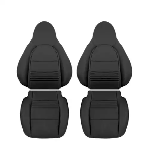 porsche-boxster-genuine-leather-perforated-1997-2004-black-front-driver-and-passenger-top-and-bottom-oem-replacement-seat-cover Porsche Boxster 1997-2004 | OEM-Replacement Seat Cover