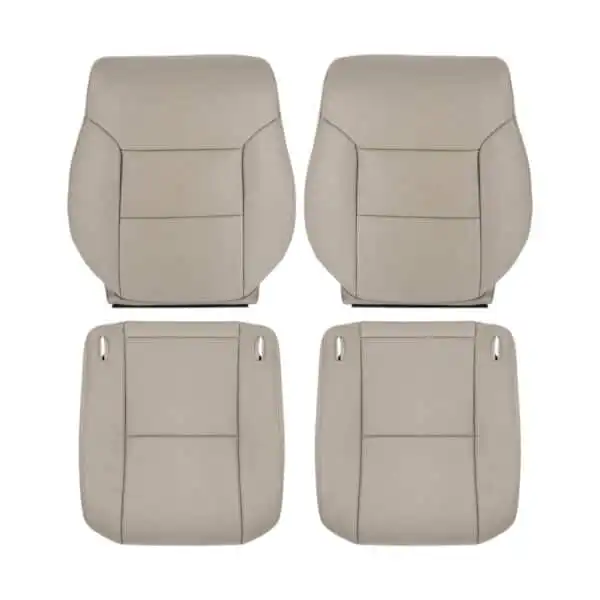 toyota-sienna-cuero-1998-2003-roble claro-cubre-asientos delanteros de repuesto de oem para conductor y pasajero2 Toyota Sienna 1998-2003 | Funda de asiento de recambio OEM
