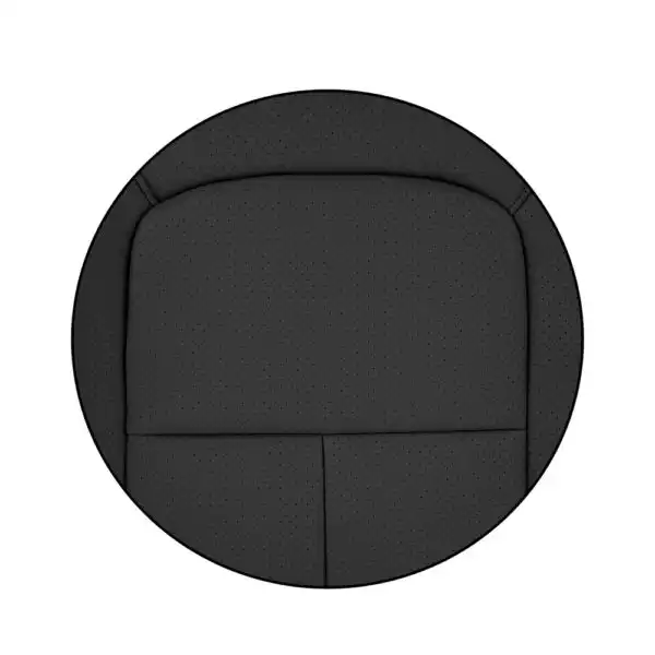volvo-s80-perforated-leather-2009-2013-anthracite-front-driver-or-passenger-bottom-close-view-oem-replacement-seat-cover Volvo S80 2009-2016 | OEM-Replacement Seat Cover