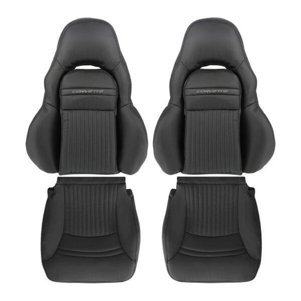 chevrolet-corvette-1997-2004-perforated-leather-ebony-black-driver-and-passenger-top-and-bottom-oem-replacement-seat-cover Chevrolet Corvette 1997-2004 | OEM-Replacement Seat Cover