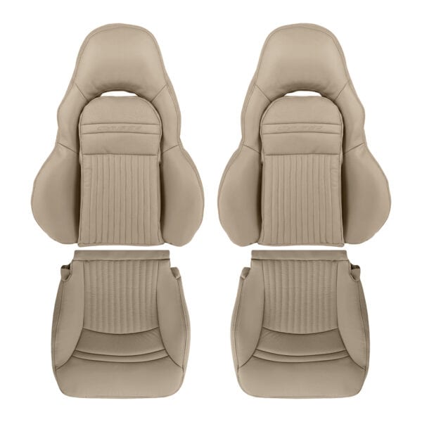 chevrolet-corvette-1997-2004-perforated-leather-light-oak-driver-and-passenger-top-and-bottom-oem-replacement-seat-cover Chevrolet Corvette 1997-2004 | OEM-Replacement Seat Cover