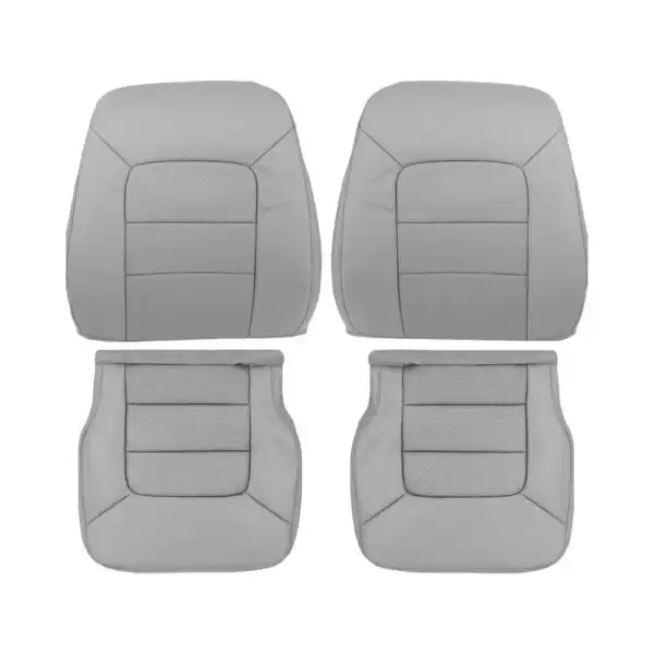 ford-expedition-limited-genuino-cuero-perforado-2005-2006-medio-flint-gris-frontal-delantero-conductor-y-pasajero-top-y-fondo-oem-reemplazo-asiento-cubierta Ford Expedition Limited 2005-2006 | Funda de asiento de recambio OEM