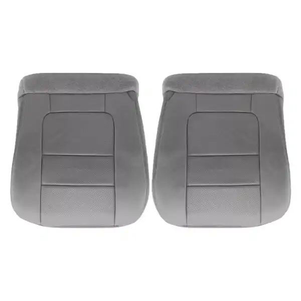 ford-f-250-f-350-lariat-perforated-leather-2001-medium-flint-gray-front-driver-and-passenger-bottoms-oem-replacement-seat-cover Ford F-250 Lariat 2001 | OEM-Replacement Seat Cover