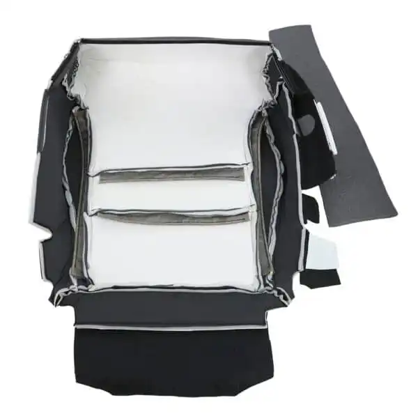 honda-civic-cuir-2008-2011-couverture-de-siège-noire-avant-du-conducteur-ou-du-passager-en-bas-de-la-vue-oem-remplacement-de-siège Honda Civic 2008-2011 - Housse de siège de remplacement OEM