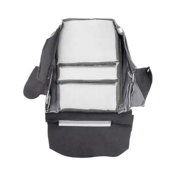 honda-cr-v-leather-2007-2011-gray-driver-or-passenger-bottom-inside-out-view-oem-replacement-seat-cover Honda CR-V 2007-2011 - Housse de siège de remplacement OEM