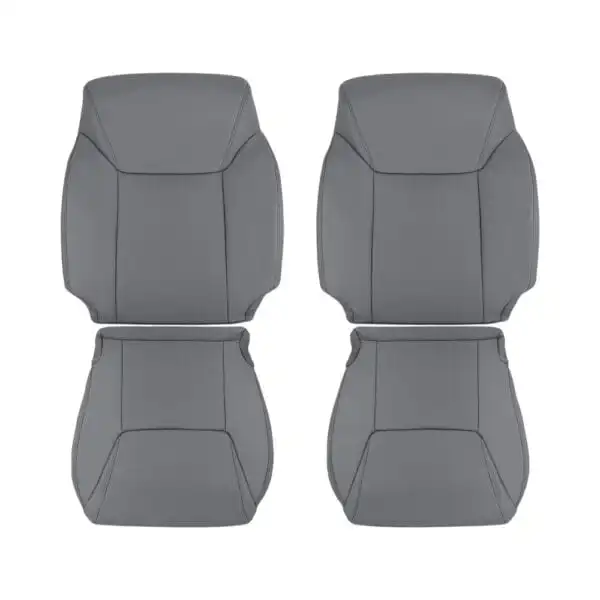 lexus-lx570-cuir perforé-2008-2011-gris foncé-avant-conducteur-et-passager-top-et-bottom-oem-remplacement-de-siège Lexus LX570 2008-2015 - Housse de siège de remplacement OEM