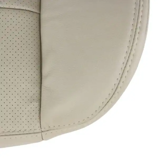 lincoln-aviator-genuine-leather-perforated-2003-2005-camel-driver-or-passenger-bottom-close-view-oem-replacement-seat-cover Lincoln Aviator 2003-2005 - Housse de siège de remplacement OEM