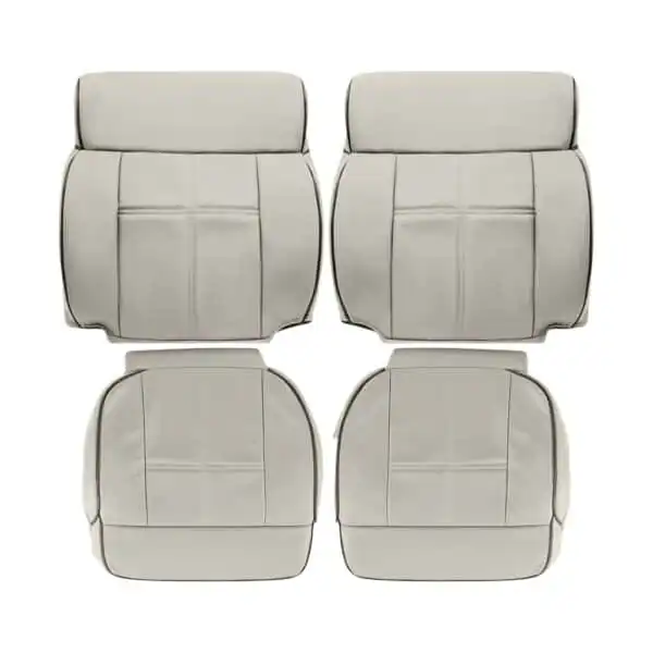lincoln-mark-lt-leather-2006-2008-light-parchment-black-piping-driver-and-passenger-top-and-bottom-oem-replacement-seat-cover Lincoln Mark LT 2006-2008 - Housse de siège de remplacement OEM