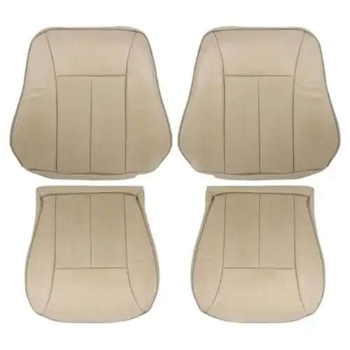 mercedes-benz-e-class-genuine-cuero-perforado-1996-2002-parchment-driver-and-passenger-top-and-bottom-oem-replacement-seat-cover Mercedes-Benz Clase E 1996-2002 | Fundas de asiento de repuesto OEM