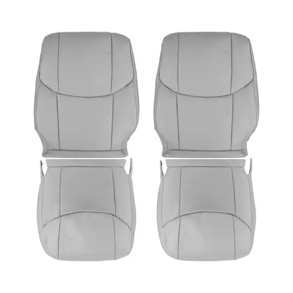 toyota-avalon-leather-2005-2012-light-gray-front-driver-and-passenger-top-and-bottom-oem-replacement-seat-cover Toyota Avalon 2005-2012 | OEM-Replacement Seat Cover