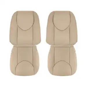 Toyota Rav4 cuero perforado 2006-2012 beige arena funda de asiento de repuesto OEM superior e inferior para conductor y acompañante