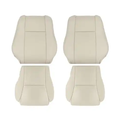 toyota-solara-perforated-synthetic-leather-2004-2008-ivory-front-driver-and-passenger-top-and-bottom-oem-replacement-seat-cover Toyota Solara 2004-2008 | Funda de asiento de recambio OEM