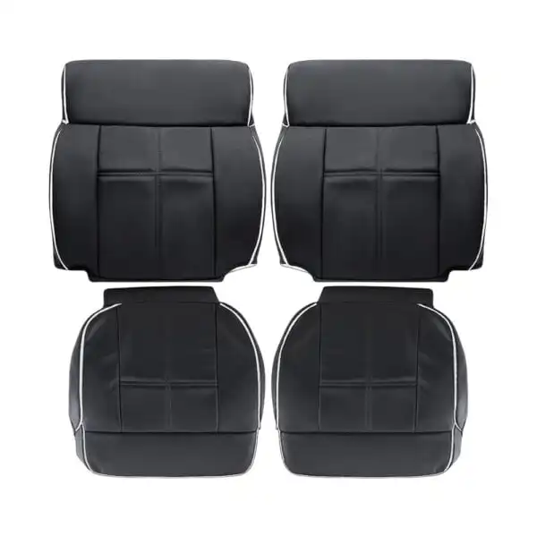 lincoln-mark-lt-cuir-2006-2008-noir-white-piping-conducteur-et-passager-top-and-bottom-oem-replacement-seat-cover Lincoln Mark LT 2006-2008 - Housse de siège de remplacement OEM