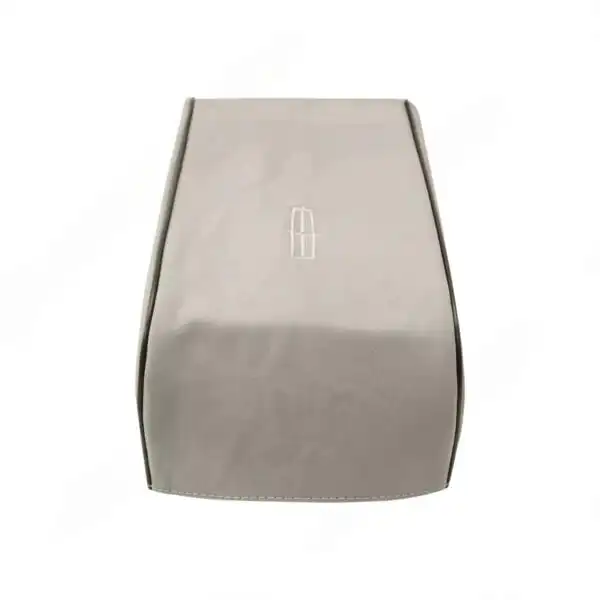 lincoln-mark-lt-leather-2006-2008-light-parchment-black-piping-center-console-oem-replacement-seat-cover (3) Lincoln Mark LT 2006-2008 | OEM-Replacement Center Console Cover