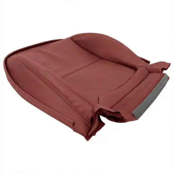Mercedes-Benz SLK, cuero sintético perforado, 2012-2016, rojo Bengala, asiento del pasajero delantero, parte inferior, recambio OEM, funda para asiento. Mercedes-Benz Clase SLK 2012-2016 | Funda de asiento de recambio OEM