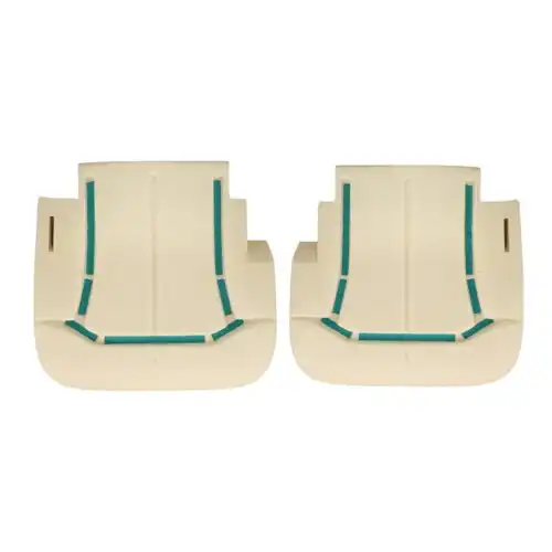 Chevrolet Suburban, cojÃn de espuma, 2000-2002, blanco, asientos del conductor y del acompañante, funda de asiento de repuesto OEM. Chevrolet Suburban 2000-2002 | CojÃn de espuma de repuesto OEM