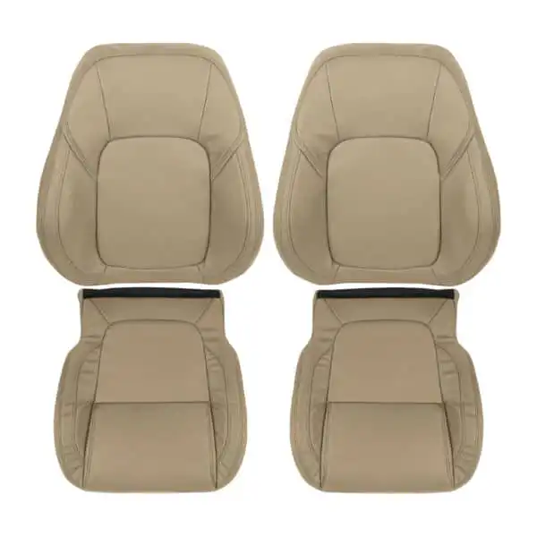 jaguar-xf-leather-2016-2020-latte-front-driver-and-passenger-top-and-bottom-oem-replacement-seat-cover. Jaguar XF 2016-2020 | Housse de siège de remplacement OEM